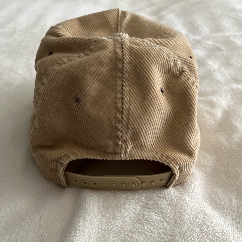 Collage of dsteopaihic medicine corduroy snapback hat-used-